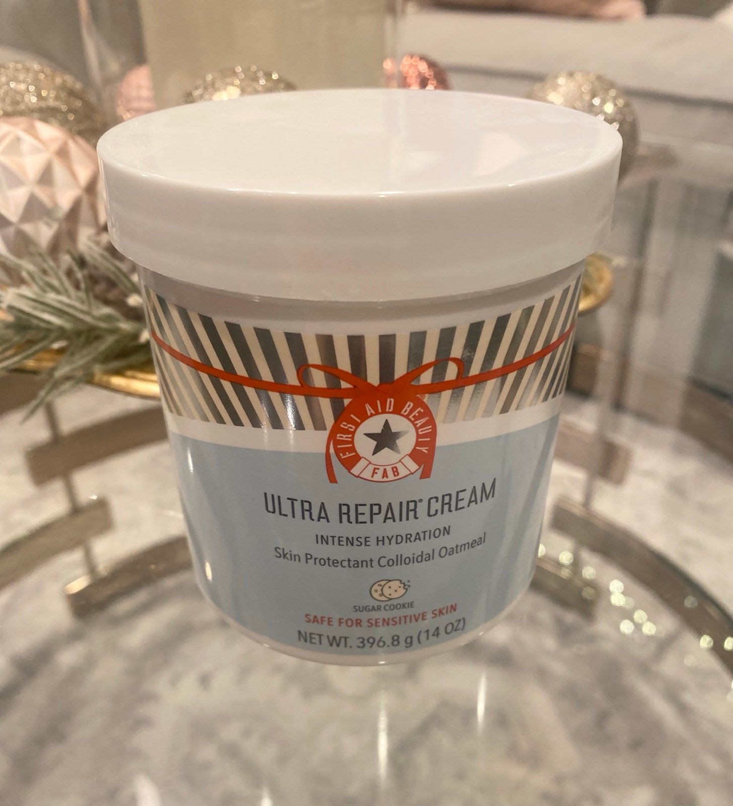 First Aid Beauty Large 14oz size Ultra Repair Cream in sugar cookie scent. New