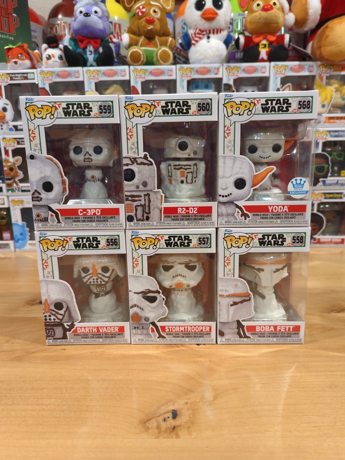 Star Wars Snowman Funko Pop. Star Wars Funko Pop.