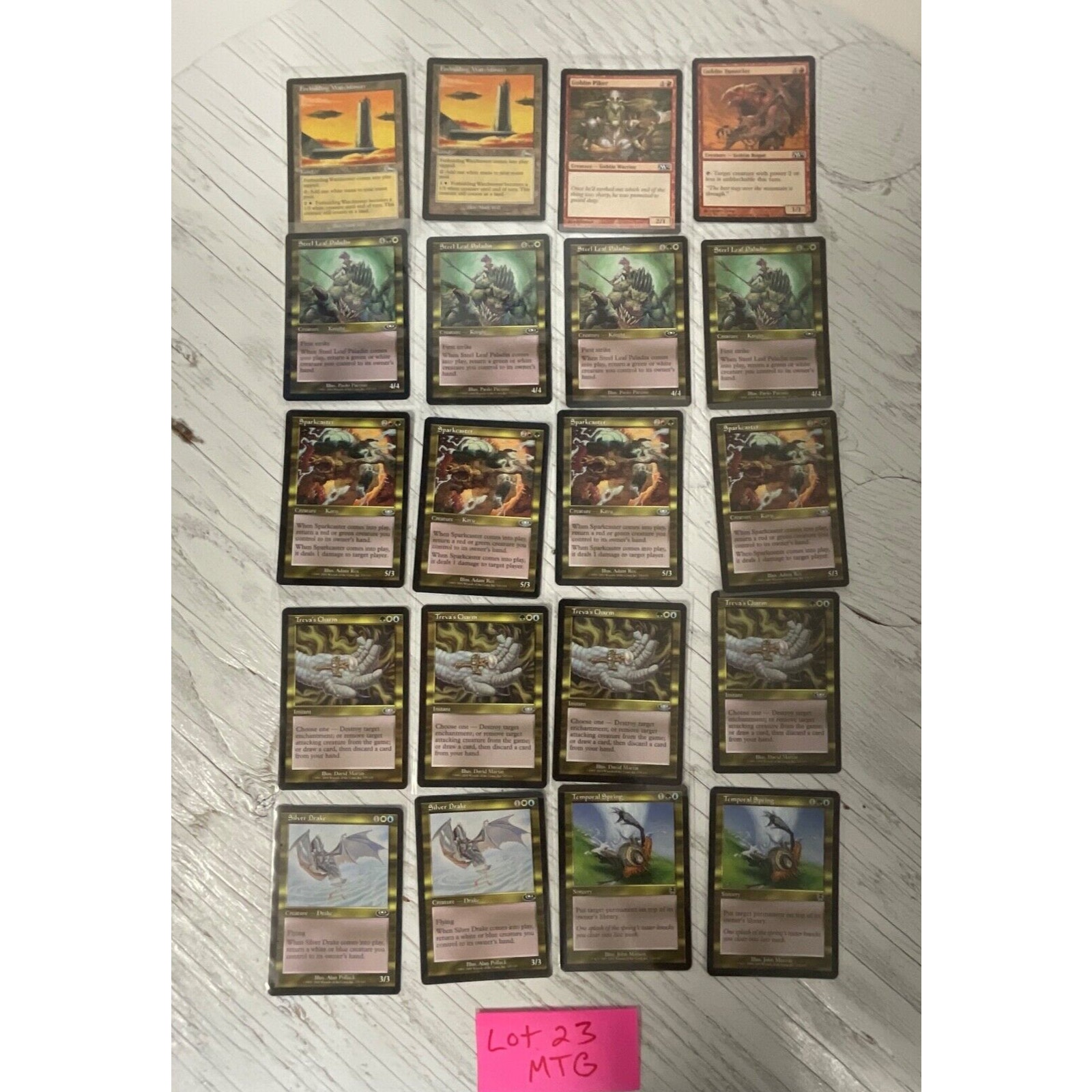 MTG Magic The Gathering 20 Card Lot Multicolor Casting GnuTradingCards