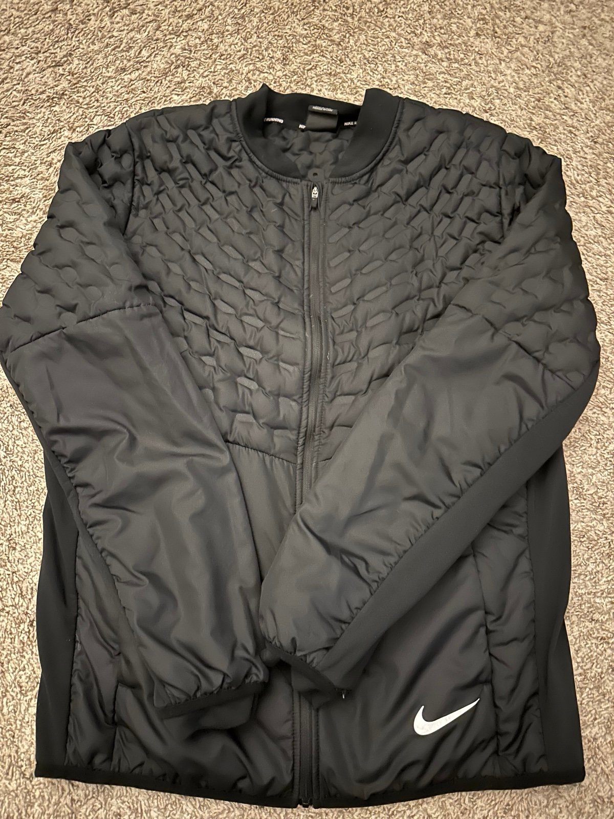 Nike Aeroloft Black Jacket Mens Size M