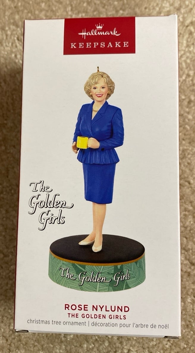 Hallmark Keepsake Ornament Golden Girls Rose Nylund Betty White w/ sound 2023
