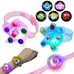 6 Heavy Duty Grow Plant Bags 16pcs Light Up Fidget Bracelets 1 Bubble Machine