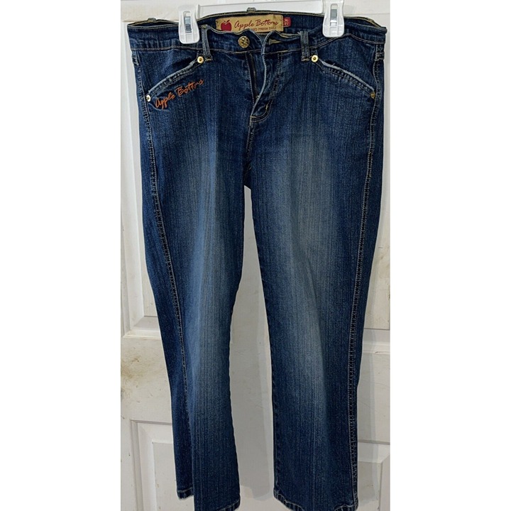 Vintage Apple Bottom womens denim Jeans Capri Style O