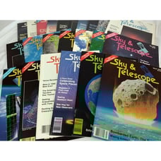Vintage Magazine Lot (23) Sky & Telescope Jan. 1989 - Dec. 1990 (no March 1989)