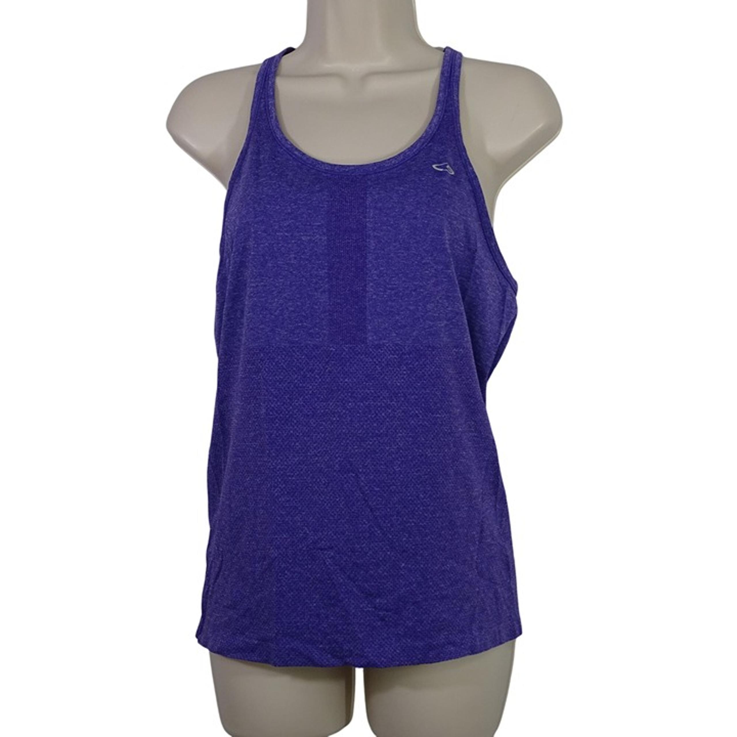 Champion Duo Dry Racerback Tank Top Purple Women Size S Athletic Workout Gym