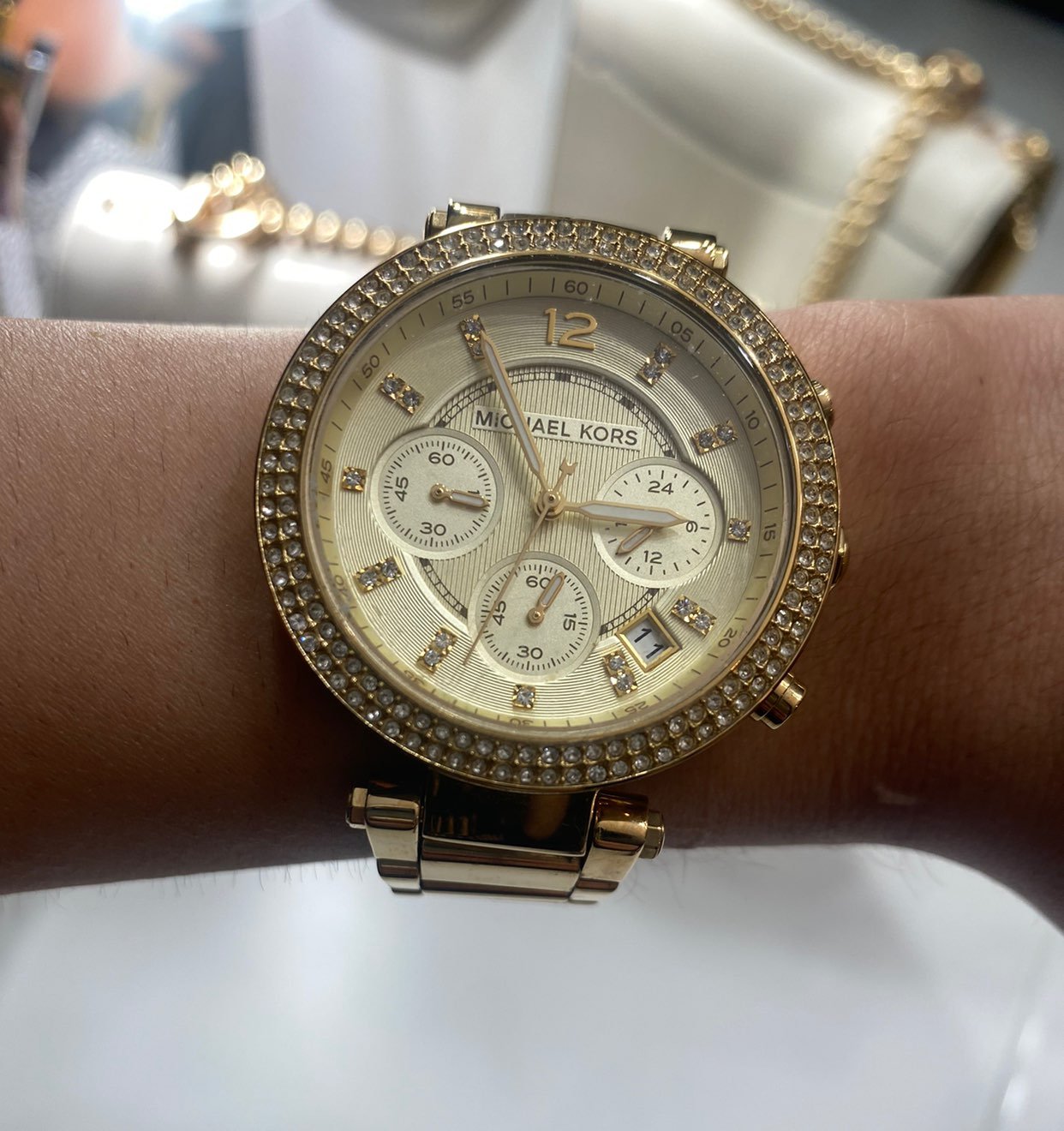 michael kors watch used