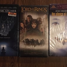 New Sealed VHS Movies - Lord Of The Rings, Dreamcatcher & Silence Of The Lambs