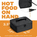 Hotlogic Mini Portable Oven & Food Warmer Bag With Polyethylene Foam Insulation