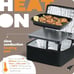 Hotlogic Mini Portable Oven & Food Warmer Bag With Polyethylene Foam Insulation
