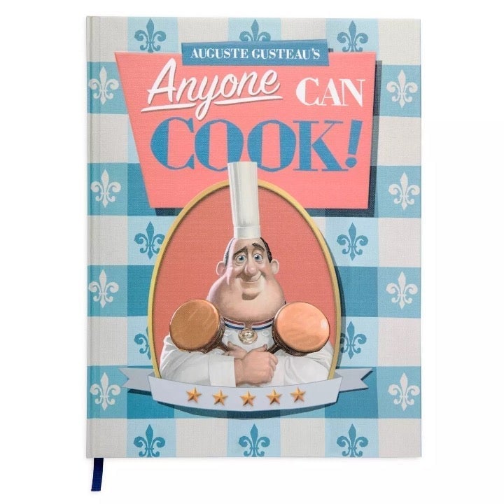 Disney Parks Epcot Ratatouille Auguste Gusteau's Anyone Can Cook Journal NEW