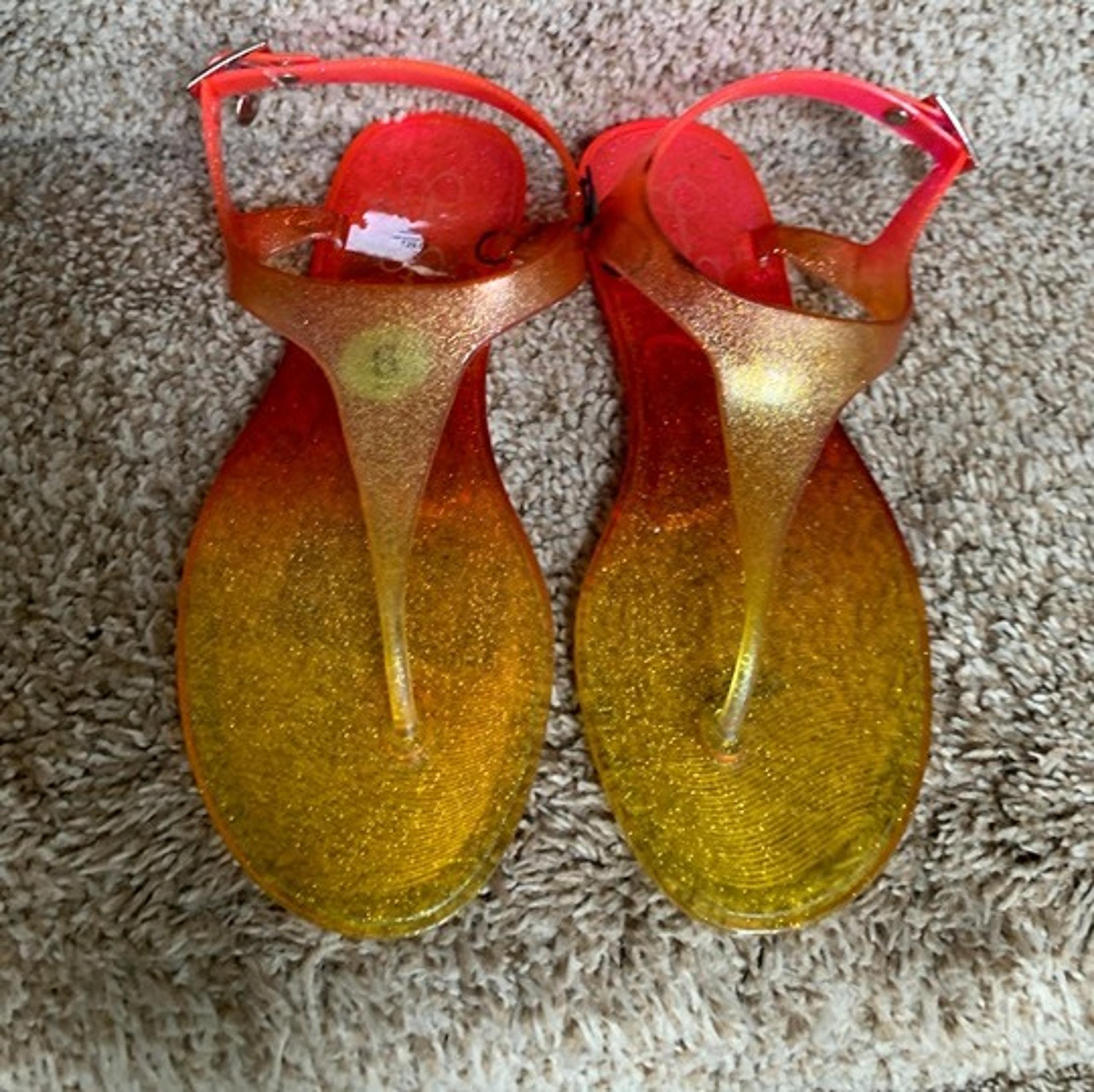 Jessica Simpson Women's JP-BRYSIN Multicolor Jelly Thong Sandals