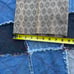 70s flared native american pattern trousers size 32