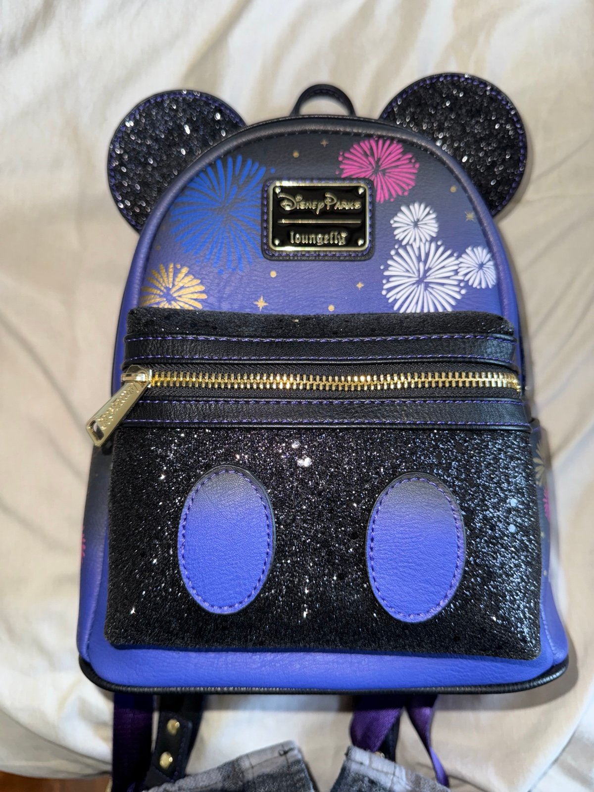 Disney Loungefly - Mickey Mouse Disney World 50th Fireworks Mini Backpack