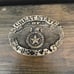 Great State of Texas Solid Brass Vintage Belt Buckle - Award Design Medals