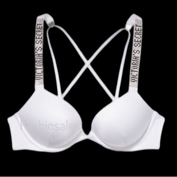 ■新品■Victoria’s secret スカイ柄トップスXSボトムSセット VICTORIA'S SECRET SWIM Shine Strap Bombshell Push-Up Adds 2