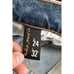 Nudie Jeans Co Thin Finn Lost Orange Skinny Blue Jeans Organic Cotton W24 L32