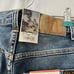 Nudie Jeans Co Thin Finn Lost Orange Skinny Blue Jeans Organic Cotton W24 L32