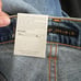 Nudie Jeans Co Thin Finn Lost Orange Skinny Blue Jeans Organic Cotton W24 L32