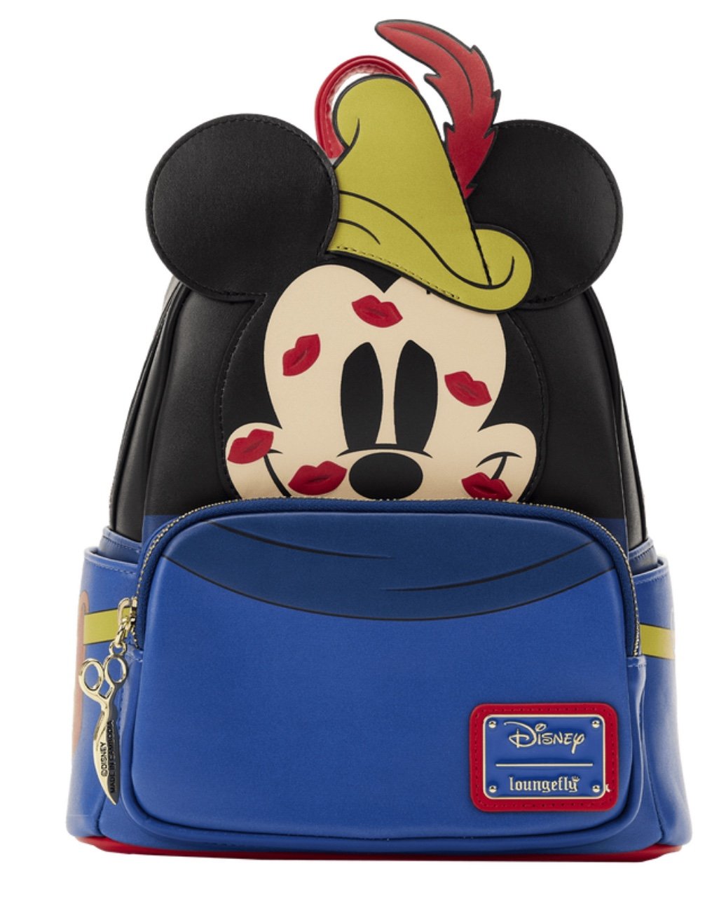 Loungefly Brave Little Tailor Mickey Mouse Cosplay Mini Backpack
