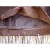 Vintage Chocolate Suede Pencil Skirt