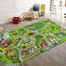 ,Boys Girls Toddler Car Area Rug, Kids Car Rug Play Mat