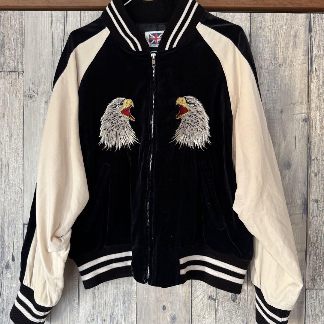 Embroidered Souvenir Jacket Black