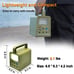 84Wh Portable Power Station, Solar Generator with 18W Solar Panel, Flashlights