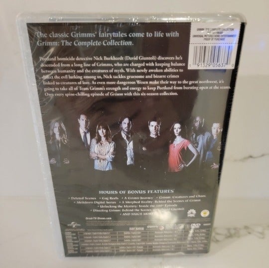 Grimm: Complete Series Collection Seasons 1-6 ( DVD, 29-Disc