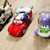 Disney Store Pixar Cars Take Flight Mater On The Moon Die Cast + Buzz Lightgear