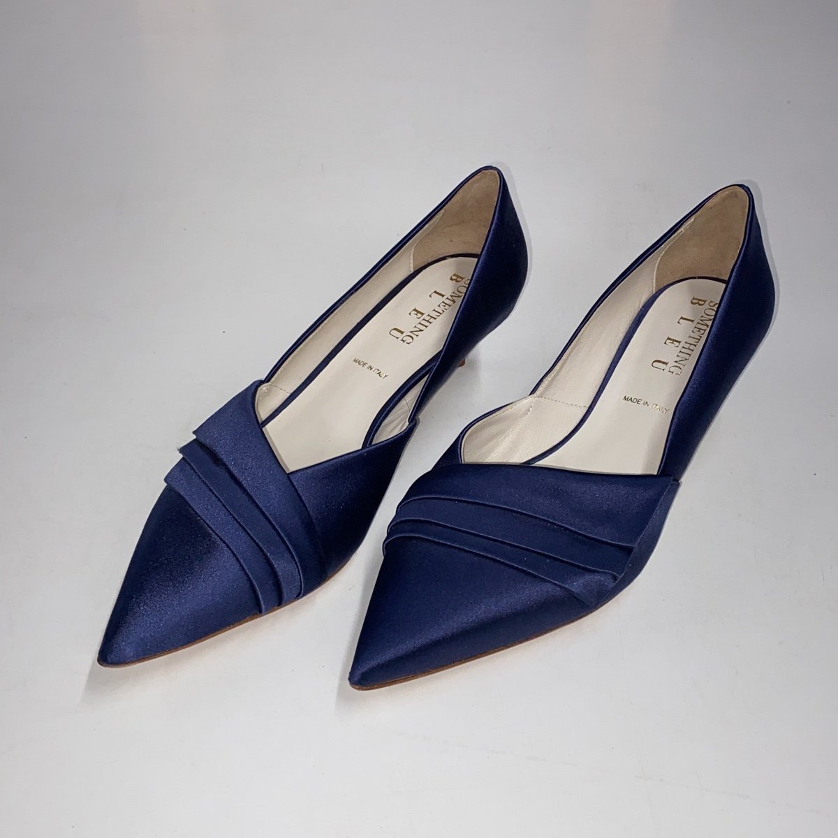 Something Bleu Brenna Kitten Heel