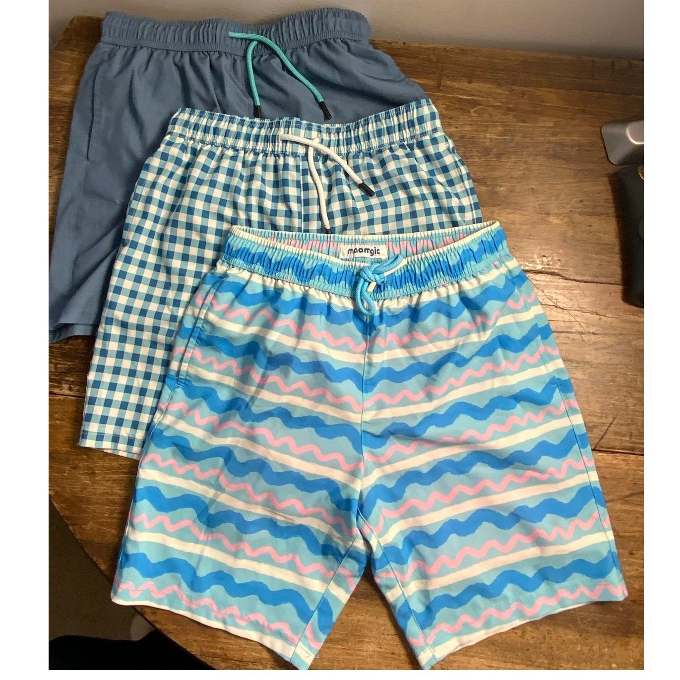 Maamgic 2 in 1 swim shorts size 8-10