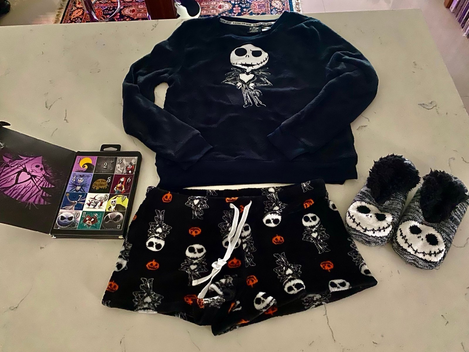 Nightmare before Christmas. Jack women's pajama set-S/Limited Ed jewelry charms