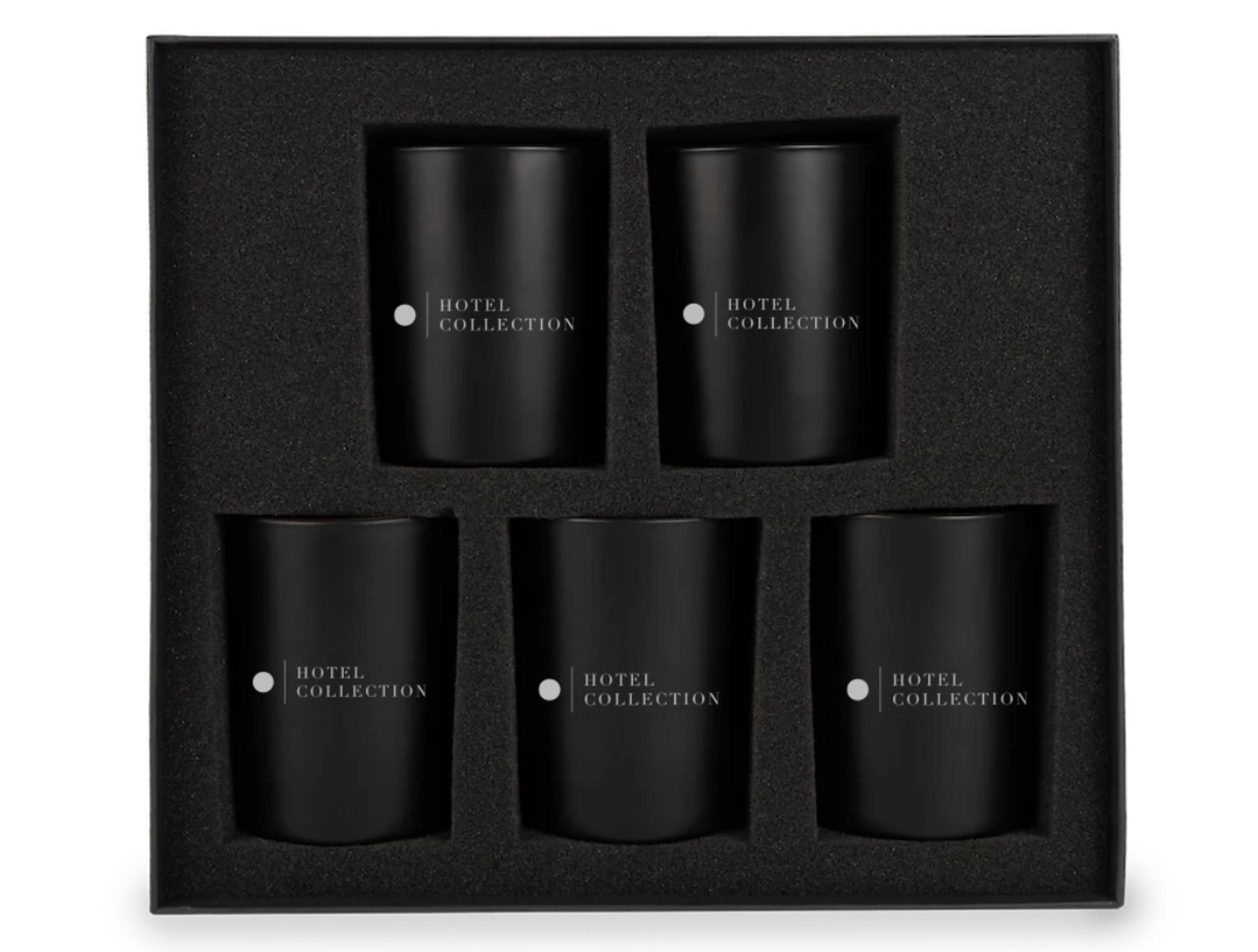 Hotel Collection 5 candle Gift Set-MSRP $200!  New in box!