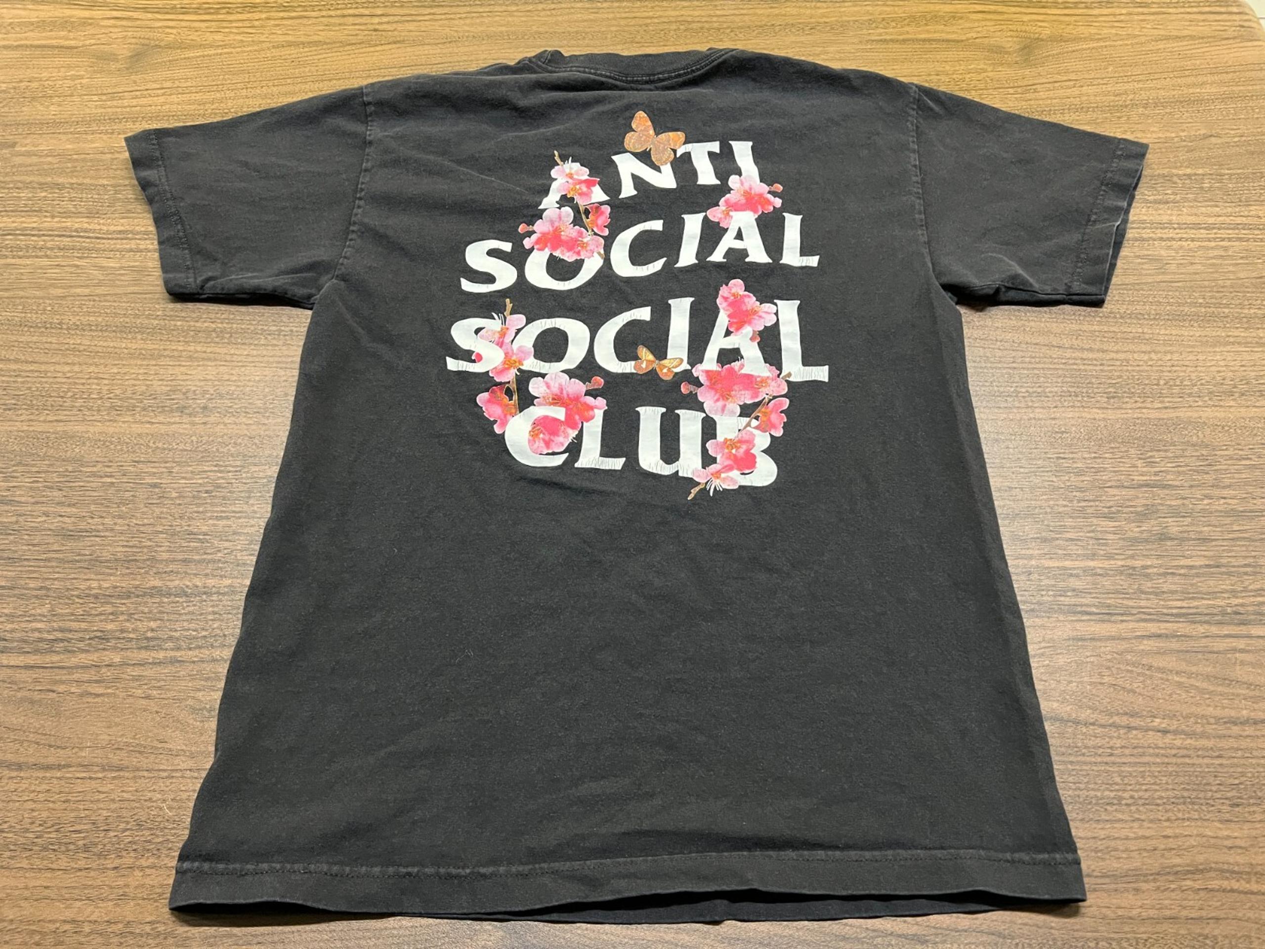 Anti Social Social Club “Butterflies” Men’s Black T-Shirt - Medium