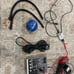 Recording Microphone Set Up. Mackie for channel soundboard And Blue The Ball Con