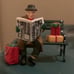 Dept 56 North Pole Series Lot of 5 Retired Lighted Houses & 4 Figurine & 3 Trees