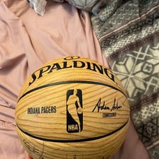 NBA Pacers Autographed Basketball