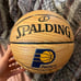 NBA Pacers Autographed Basketball