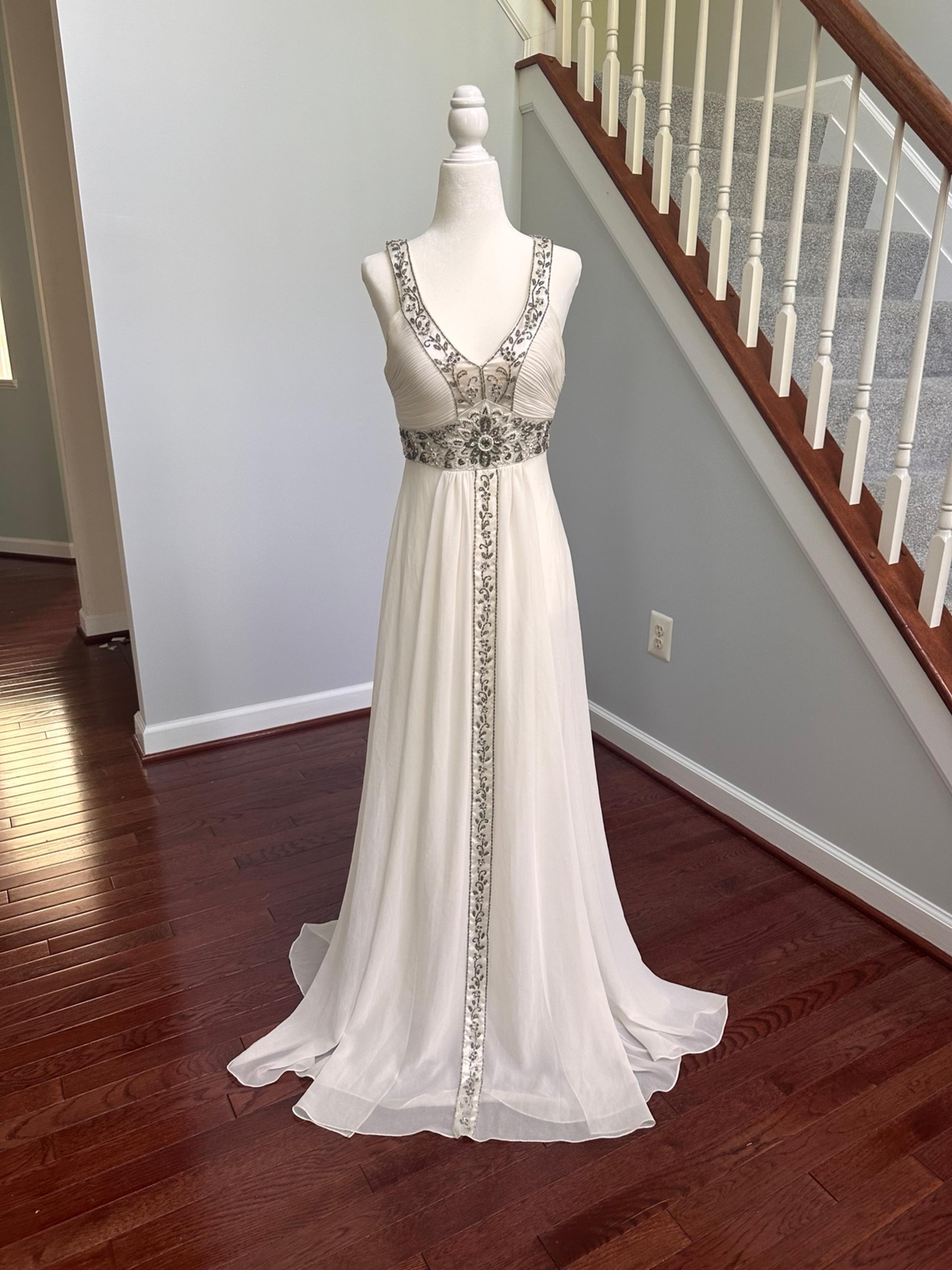 Sue Wong Vintage Y2K Formal Beaded Embellished Gown / Wedding Dress