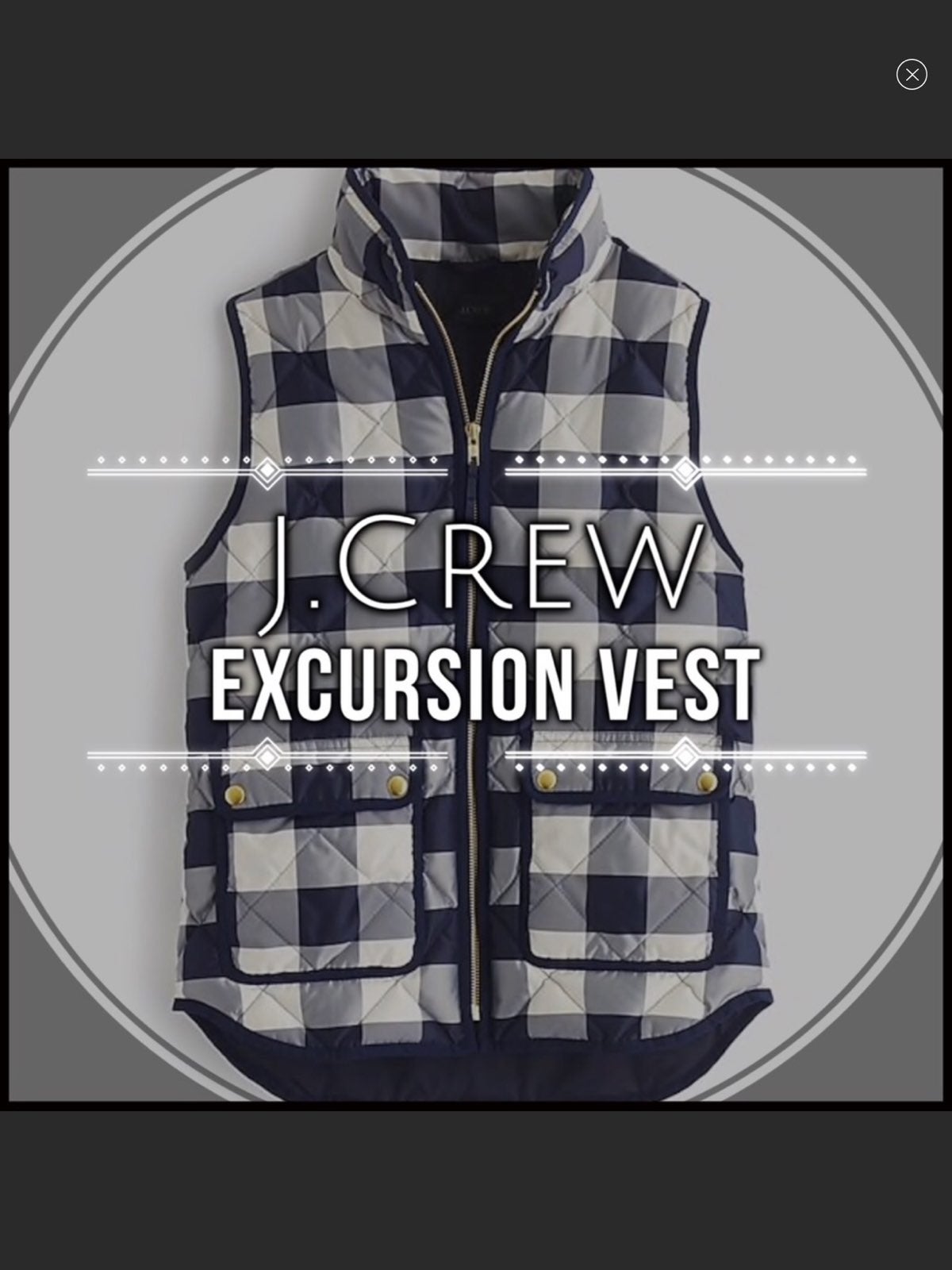 J. Crew Puffer Vest