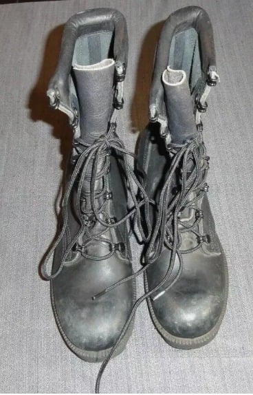 4.5 1986 RO-SEARCH NR COMBAT JUNGLE BOOTS USN ARMY USMC SPEED LACES SV 740