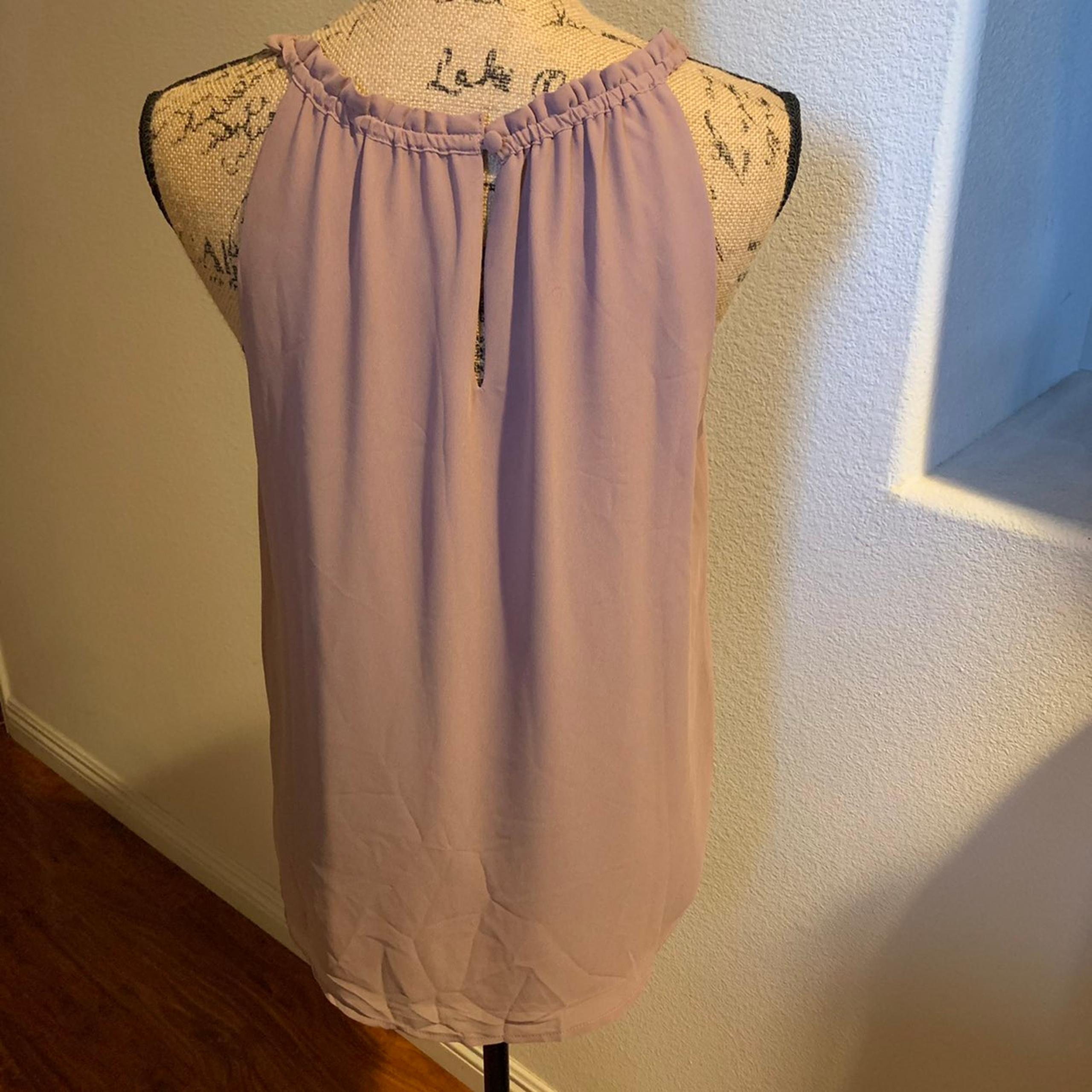 Anthropologie blush blouse M