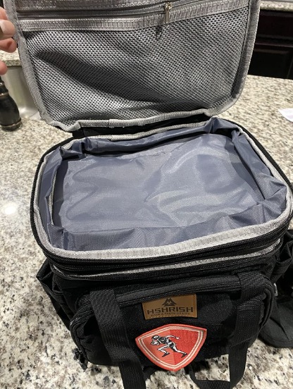 Tactical Lunch Box, Large Expandable Insulated Lunch Bag, Durable Waterproof