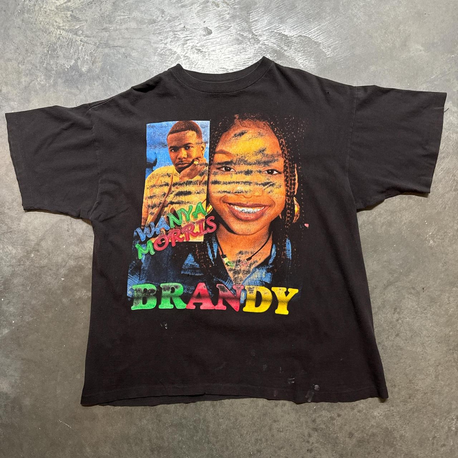 Brandy Boys II Man Broken Hearted Vintage 90s Boot Rap T-Shirt