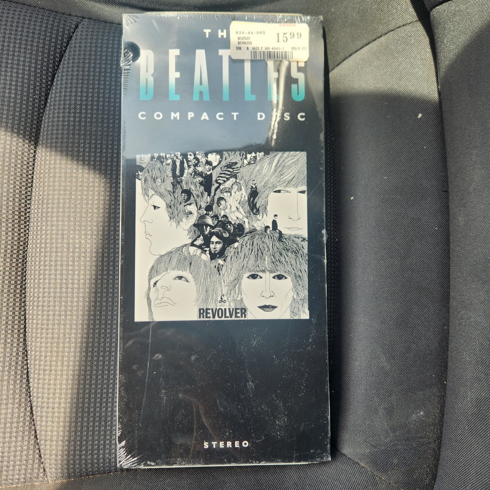 NEW Vintage 1990 The Beatles CD Longbox SEALED -- Revolver Capitol Records
