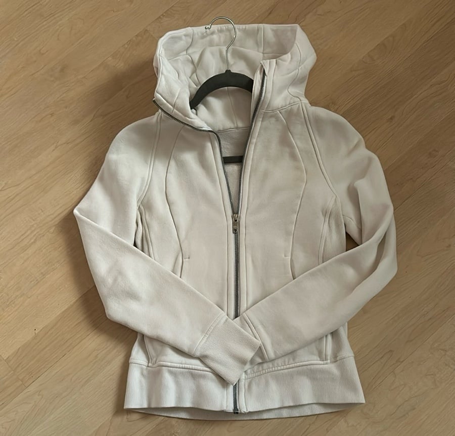 Lululemon scuba full zip hoodie size 4
