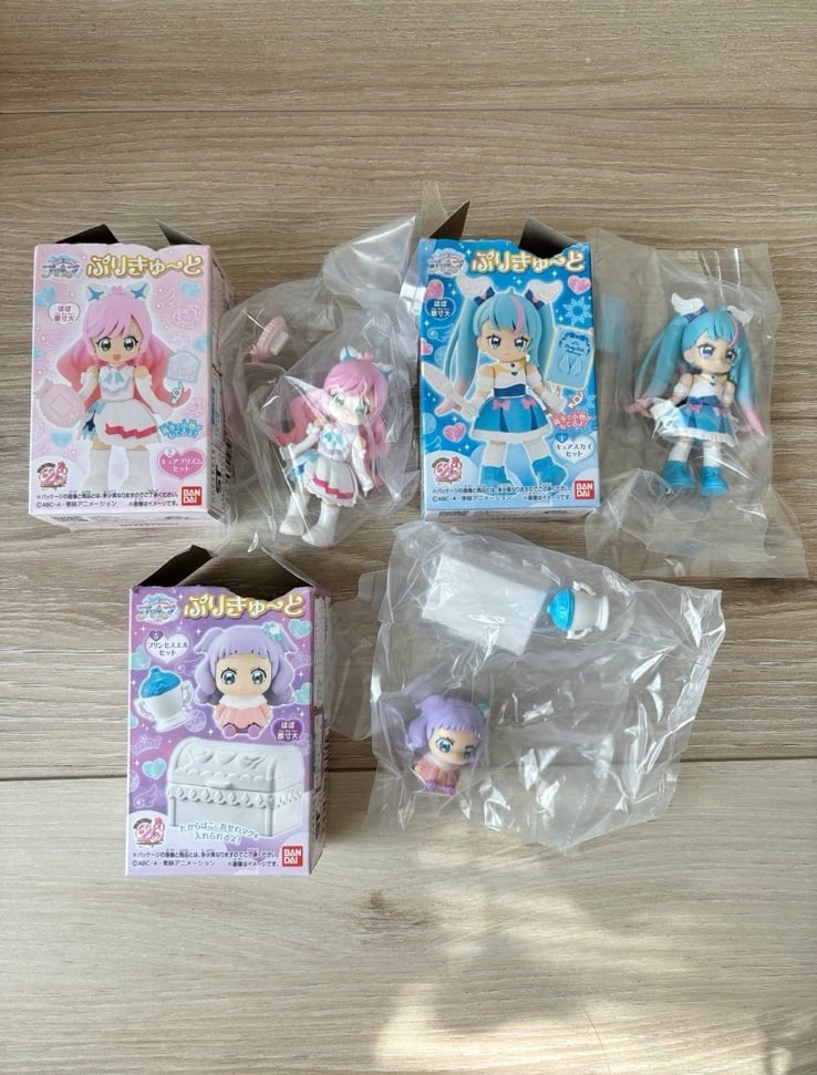 Bandai Soaring Sky! Pretty Cure Cure Sky & Cure Prism & Ellee Precure Figure