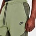 NIKE Tech Fleece Jogger Pants 2XL Tall Mens Olive Green Color Block Slim Fit NSW