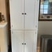72.5 Freestanding Kitchen Pantry Cabinet, Tall Storage Cabinet with 4 Doors