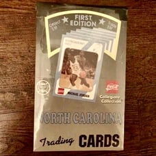 1989 North Carolina Collegiate Box Michael Jordan basketball 36 Packs Pre NBA